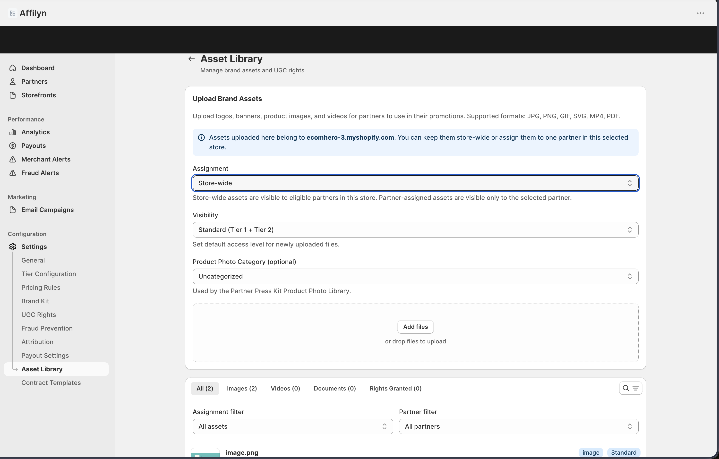Asset Library